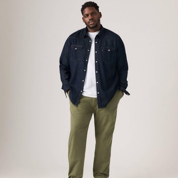Levi's Other - Levi s Men s Xx Standard Tapered Chino Pants Green Olive Stretch Twill 50x30 Big